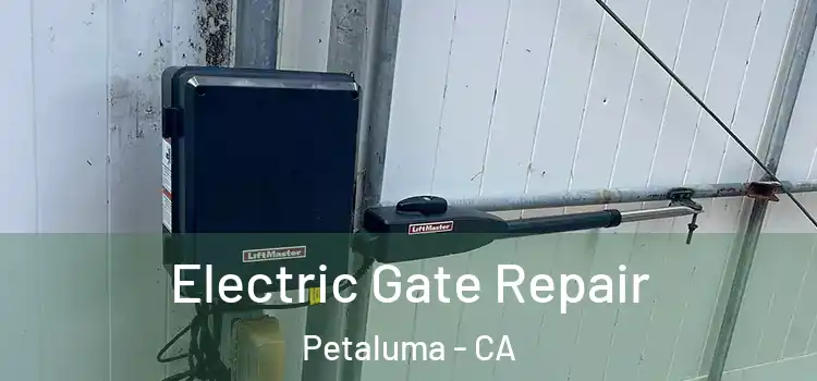 Electric Gate Repair Petaluma - CA