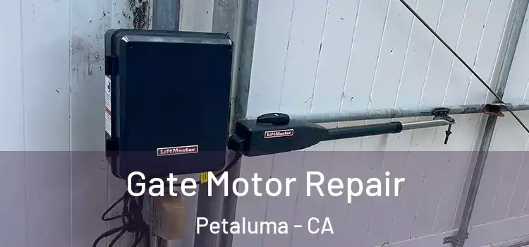 Gate Motor Repair Petaluma - CA