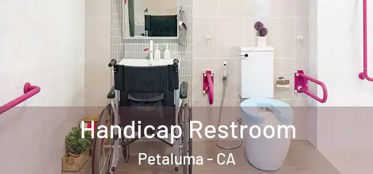 Handicap Restroom Petaluma - CA